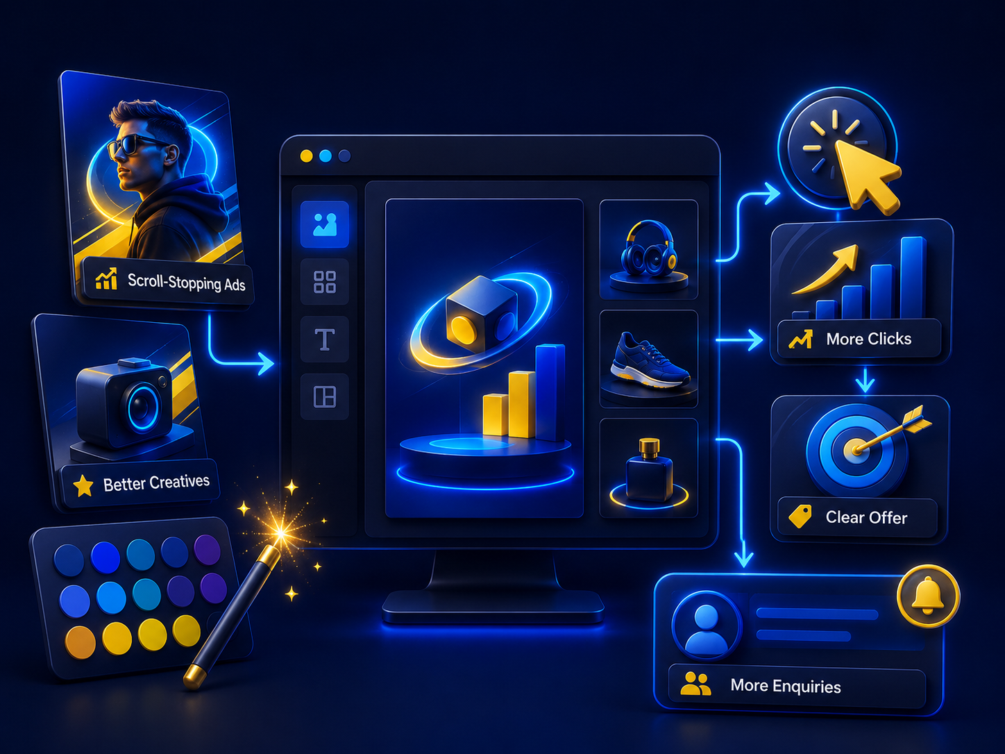 AI Creative and Ad Graphics Design